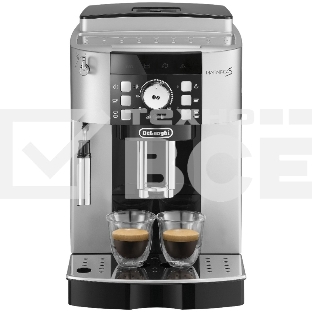 Кофемашина автоматическая DeLonghi ECAM 21.117.SB серебристый/черный, исп. кофе - зерновой/молотый, 1.8 л, 1450 Вт, 15 бар
