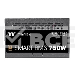Блок питания Thermaltake Smart BM3 (PS-SPD-0750MNFABE-3), 750Вт, 80 PLUS Bronze, 120мм, модульный, черный, фото3