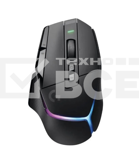 Мышь беспроводная Logitech G502 X Plus черный, 25600 dpi, радиоканал, USB, кнопки - 13