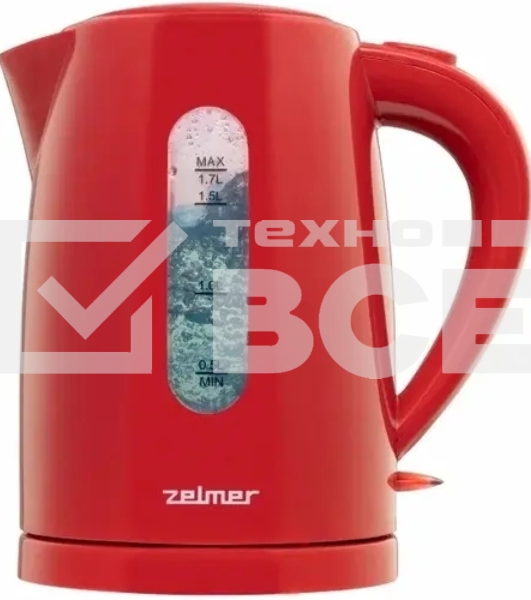 Чайник Zelmer ZCK7616R RED