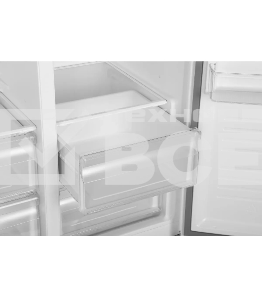 Холодильник Hyundai CS5003F белое двухкамерный 331/165л морозилка сбоку, Total No Frost, Side by Side