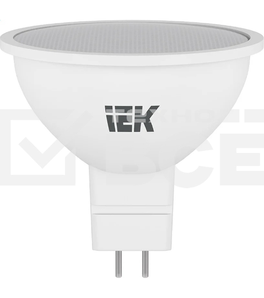 Лампа светодиодная IEK LLE-MR16-9-230-65-GU5 MR16 софит 9Вт 230В 6500К GU5.3