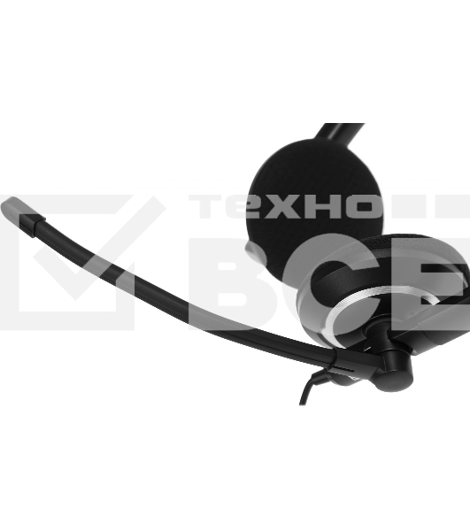 Наушники с микрофоном Acer OHW307 черный 1.8м накладные оголовье (ZL.HDSEE.002)