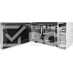 Микроволновая печь Centek CT-1586 серебристый, 20 л, 700 Вт, поворотный механизм/кнопки, фото2