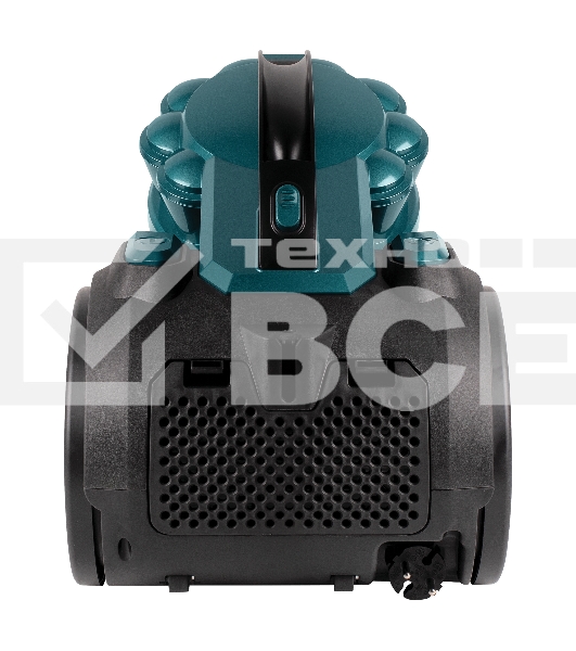 Пылесос BBK BV1505 черный/изумрудный, 350/2000 Вт, уборка сухая, пылесборник контейнер 2 л