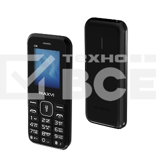 Мобильный телефон Maxvi C30 черный