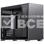 Корпус компьютерный JONSBO D31 STD, Mini-Tower, TG, no fan, 1xUSB-A 3.2 + 1xUSB-C 3.2, mATX, mDTX, mITX Black, фото 1
