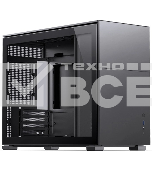 Корпус компьютерный JONSBO D31 STD, Mini-Tower, TG, no fan, 1xUSB-A 3.2 + 1xUSB-C 3.2, mATX, mDTX, mITX Black