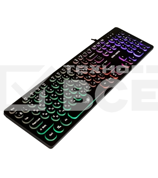 Клавиатура Dialog Gan-Kata KGK-16U BLACK - игровая с RGB-подсветкой, USB, черная