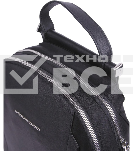 Рюкзак женский Piquadro Lyra CA5566W92T/N черный ткань/натур.кожа