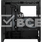 Компьютерный корпус Corsair iCUE 4000X RGb CC-9011204-WW Tempered Glass Mid-Tower, Black, фото9