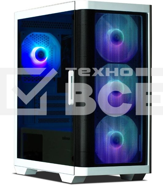 Компьютерный корпус MiniTower Zalman M4 белый mATX (без блока питания)
