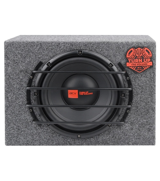 Сабвуфер автомобильный ACV CRAFT F12A 300Вт активный (30см/12')