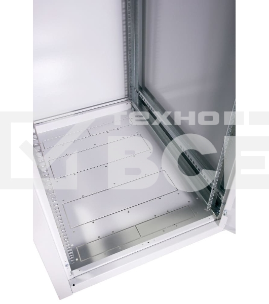 Шкаф телекоммуникационный напольный ЭКОНОМ 42U (600 × 600) дверь металл 2 шт.