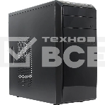 Компьютерный корпус InWin POWERMAN ES726BK USB 3.0 (Mini Tower, mATX, 450W PM-450ATX, USBx2, USB 3.0x2 + Audio, черный) <6120259>, фото 1