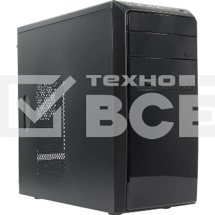 Компьютерный корпус InWin POWERMAN ES726BK USB 3.0 (Mini Tower, mATX, 450W PM-450ATX, USBx2, USB 3.0x2 + Audio, черный) <6120259>
