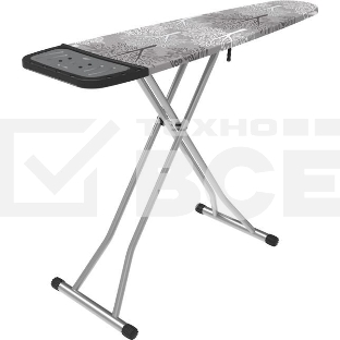 Доска гладильная PERILLA by Dogrular ALEECE серая 38x130, моноблок