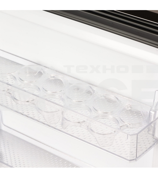 Холодильник Бирюса B408 черный однокамерный 88/27л морозилка сверху