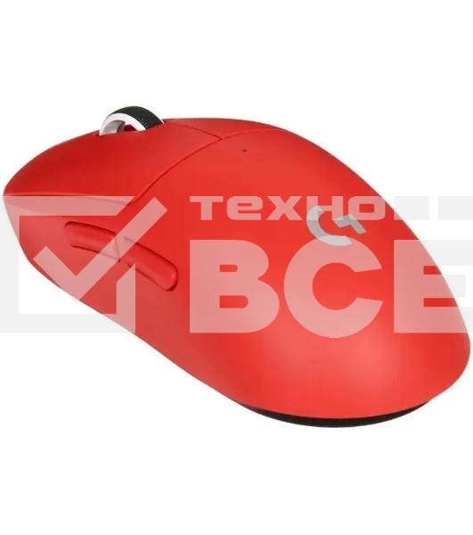 Мышь беспроводная Logitech G PRO X SUPERLIGHT 2 SE красный оптическая 44000dpi беспров. USB-C (910-007474)