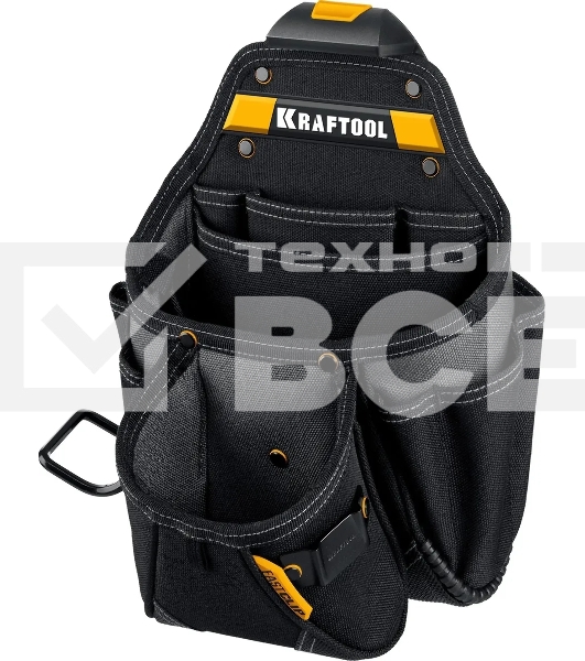 Набор KRAFTOOL KBS-3 в комплекте: пояс монтажника, большая сумка, малая сумка, пояс монтажника (38762)