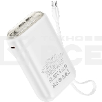 Портативный аккумулятор Hoco J157 10000mAh 2A белый (62062), фото 1