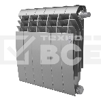Радиатор Royal Thermo BiLiner 350 Silver Satin VR80 - 6 секц., фото 1