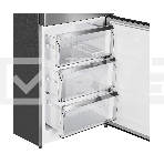 Холодильник Kuppersberg RFCN 2015 X нержавеющая сталь двухкамерный 235/109л морозилка снизу, No Frost, фото11