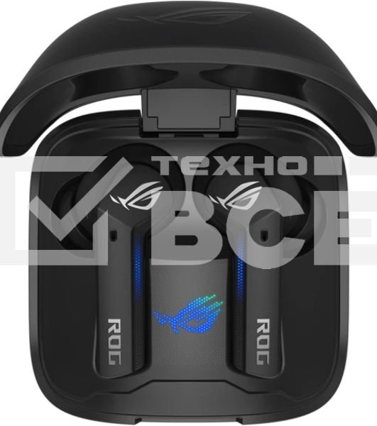 Гарнитура ASUS ROG Cetra True Wireless SpeedNova чёрный, беспроводная, радиоканал, до 26 ч, совместимость с PS5