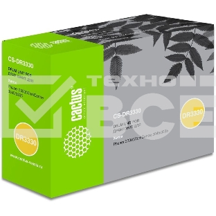 Блок фотобарабана Cactus 101R00555 CS-DR3330 черный ч/б:30000стр. для Ph 3330/WC 3345/3335 Xerox