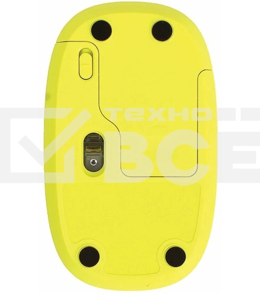 Комплект беспроводной клавиатура+мышь Logitech MK240 Black/Yellow (920-008198)