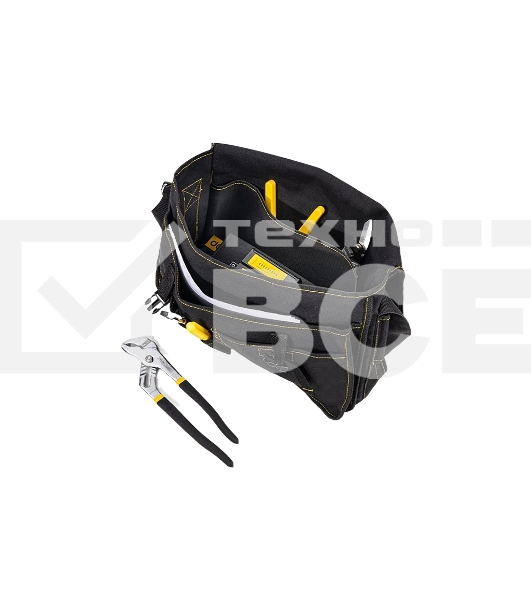 Сумка-портфель для инструментов Deli DL-P8 450 x 150 x 290мм, 8 карманов, плечевой ремень, ткань Оксфорд