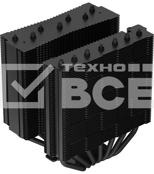 Кулер для процессора DEEPCOOL Assassin 4S черный, 140 мм, алюминий/медь, 1800 об/мин, 29.3 дБ, 4 pin, 250 Вт, 164 мм