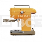 Кофеварка эспрессо BQ CM2004 желтый, исп. кофе - молотый, 0.6 л, 1100 Вт, 20 Бар., фото2