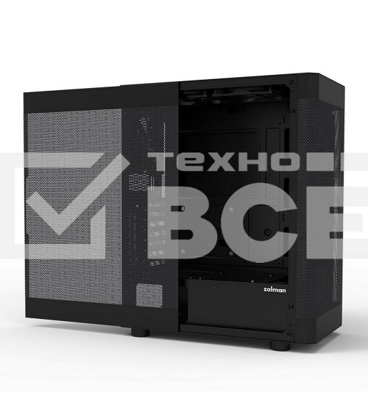 Компьютерный корпус MidiTower Zalman I4 black (ATX, MESH, 2x3.5