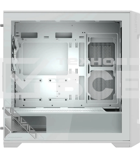 Компьютерный корпус Gigabyte C102W GB-C102GI белый без БП M-ATX 5x120mm 4x140mm 2xUSB3.0 audio bott PSU