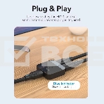 Переключатель - разветвитель Vention HDMI v2.0 4K двунаправленный 2x1/1x2, фото9