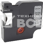 Картридж ленточный Cactus CS-D1-45010 12мм, черный шрифт, прозрачный фон, 7м для DYMO LM 160, 210D, 280, PnP, 420P, 500 TS; Rhino Pro 6000, 5200, 4200, фото2
