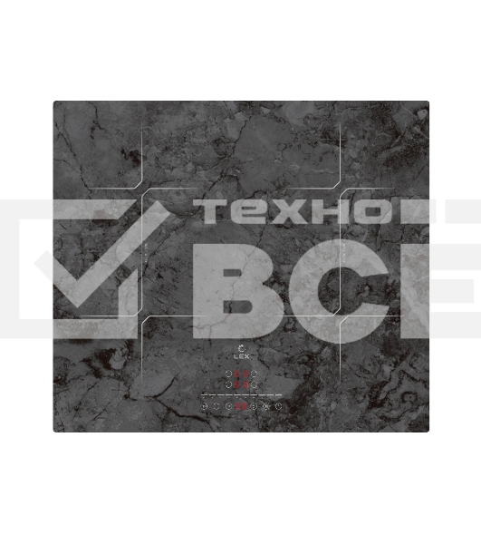 Индукционная варочная поверхность LEX EVI 640 F DS