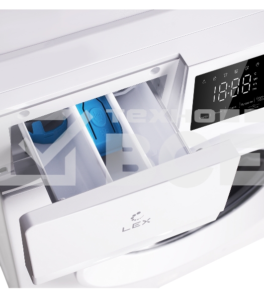 Стиральная машина LEX LWM08012WID (CHKO100008) белый, загрузка фронтальная 8 кг, 1200 об/мин., класс: A+++