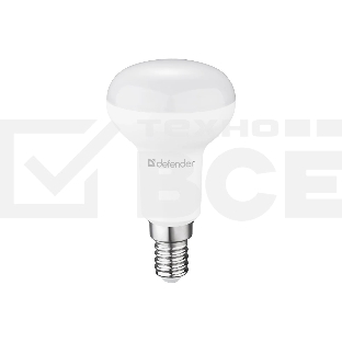 Лампочка светодиодная Defender R39-4W-865-E14 рефлектор, 6500 К, холодный дневной,1шт