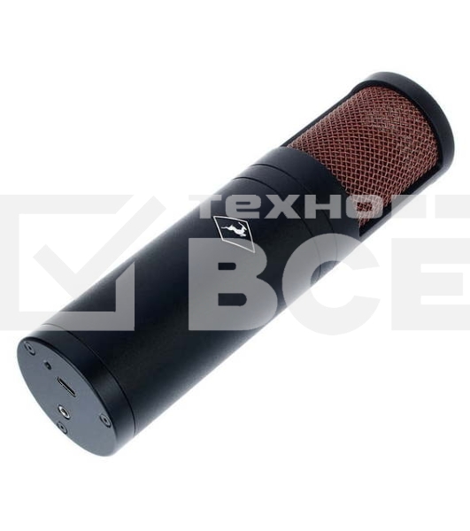 Микрофон Antelope Audio [Edge Go] конденсаторный, вухсторонние мембраны с золотым напылением 6u, диафрагма: 34 мм, кардиоида, восьмерка, всенаправленная, 20 Гц - 20 кГц, уровень звукового давления: 116 дБ, соотношение сигнал-шум: 75 дБ (А), USB Type-C