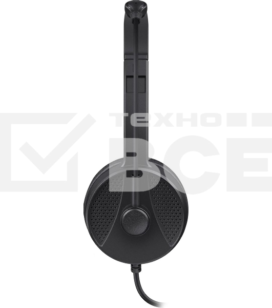 Гарнитура проводная Defender Tune 160 (черный, провод 1.8 м) (63164)