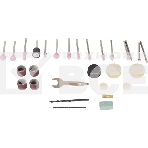 Прямошлифовальная машина (гравер) ПОБЕДА ЭГ-150, 145Вт, 38 насадок в комплекте, кейс, фото5