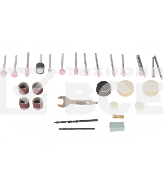 Прямошлифовальная машина (гравер) ПОБЕДА ЭГ-150, 145Вт, 38 насадок в комплекте, кейс