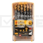 Набор сверл по металлу Denzel 1-13 мм, HSS-Tin, Golden Tip, 25 шт, фото7