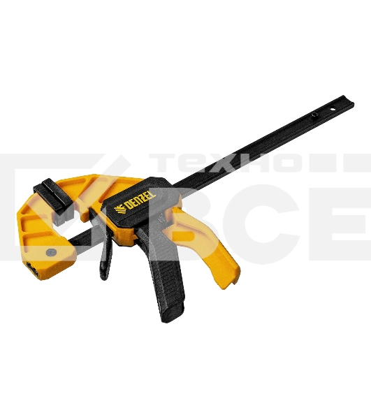 Струбцина Denzel F-образная, быстрозажимная, 150 х 55 мм, усиленный нейлоновый корпус