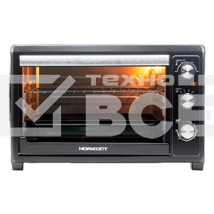 Мини-печь Horizont MO-4501B /2000 Вт/ 45 л/мех.управление/черный (MO4501B)