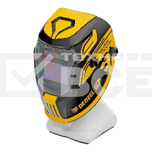 Щиток защитный лицевой (маска сварщика) Denzel F9, см. окно 100x60, Real Color, DIN 4-8/9-13