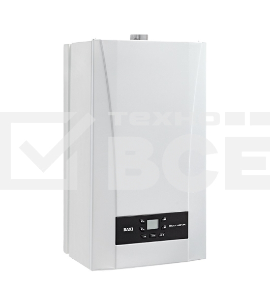 Котел газовый BAXI Eco Nova 1.24F NEW настенный, 1 конт., закр.кам.сгор.