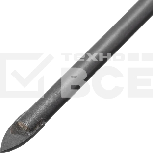 Сверло по керамической плитке и стеклу Matrix, 4 мм, цилиндрический хвостовик